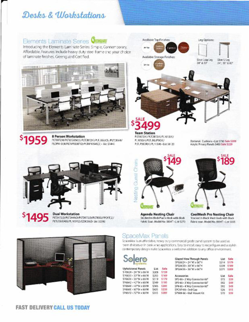 Commercial office furniture special Indoff